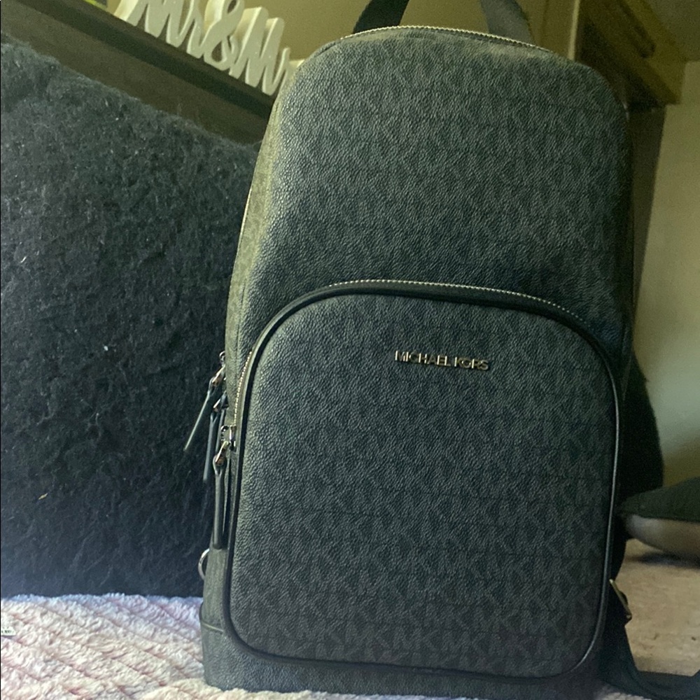 Michael Kors Black Backpack